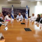 הישיבה במשרד האוצר הבוקר
