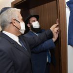 קביעת המוזה ע"י הרב דוכמן ושר החוץ יאיר לפיד