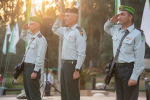 טקס חילופי המפקדים בחטיבת הנח