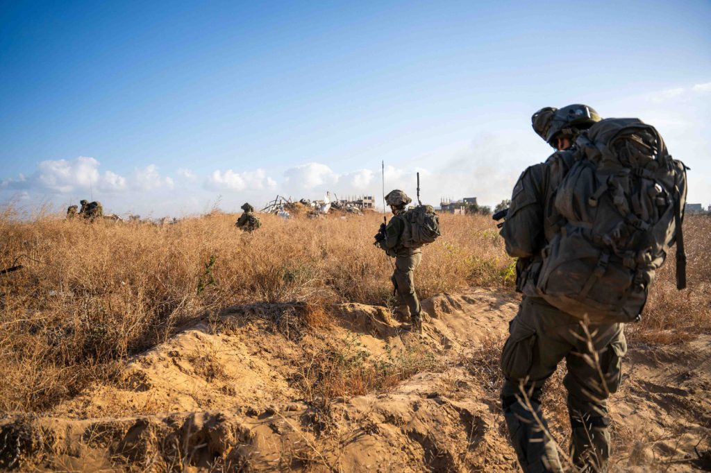 לוחמים ברצועת עזה, צילום: דובר צה"ל