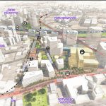 מתחם הרכבת רמלה-מבט מדרום הדמיות: ארי כהן-מיכאל וינד אדריכלות ובינוי ערים