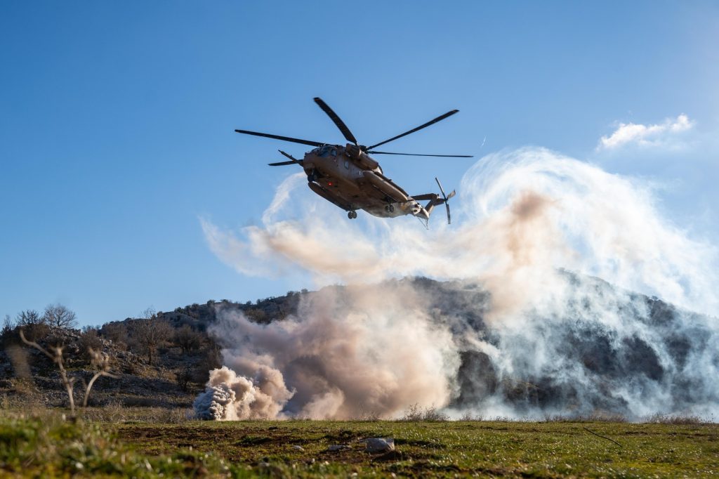 תיעוד מפעילות כוחות חטיבת ״ההרים״ צילום: דובר צה''ל