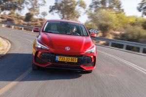 גרסת הבנזין החדשה של MG3 בישראל.צילום: רונן טופלברג