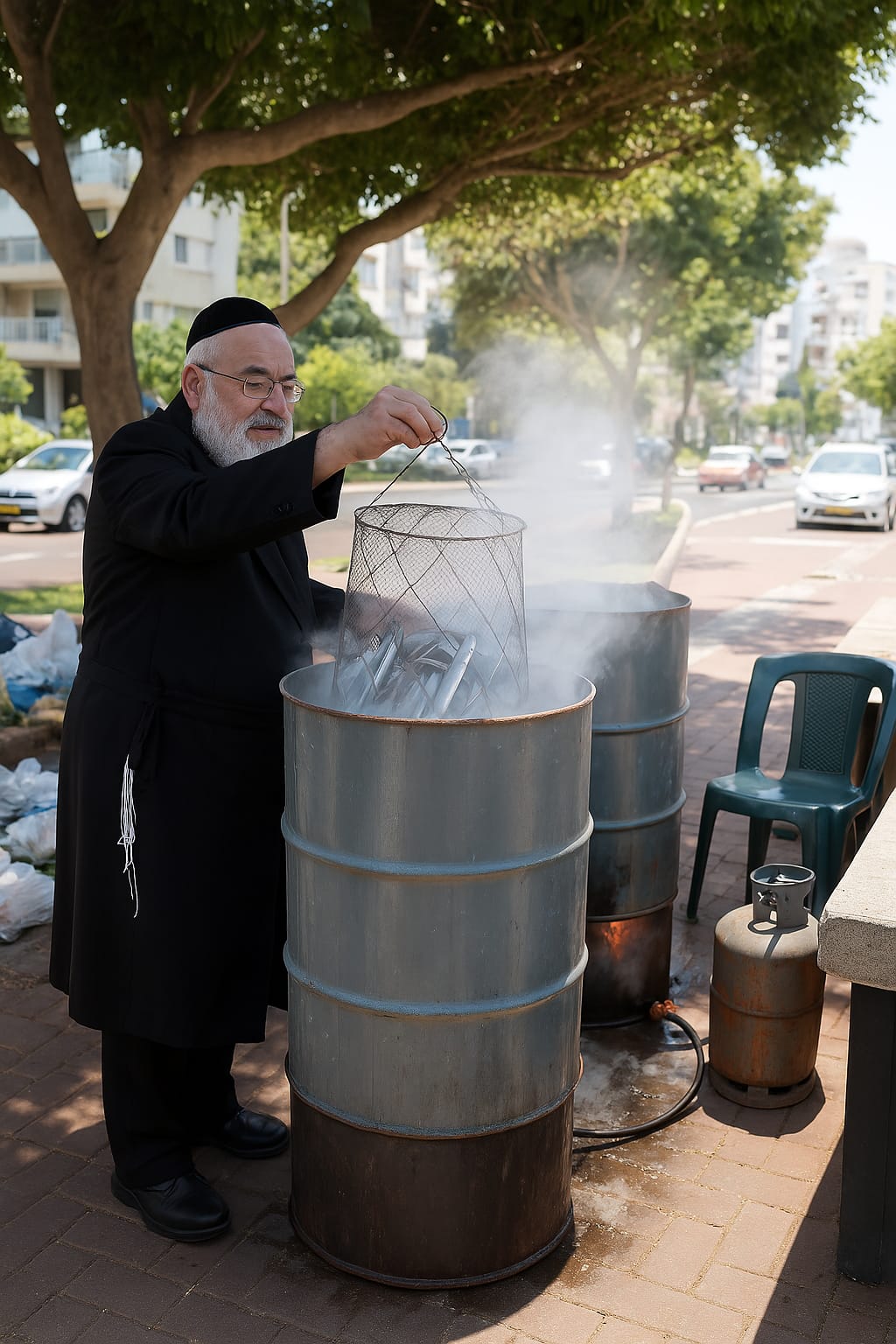 הנחיות בטיחות חמורות להגעלת כלים
