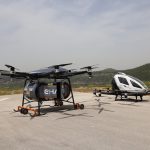 משלוחי רחפנים ומוניות מעופפות, צילום: ששון תירם, דוברות משרד התחבורה