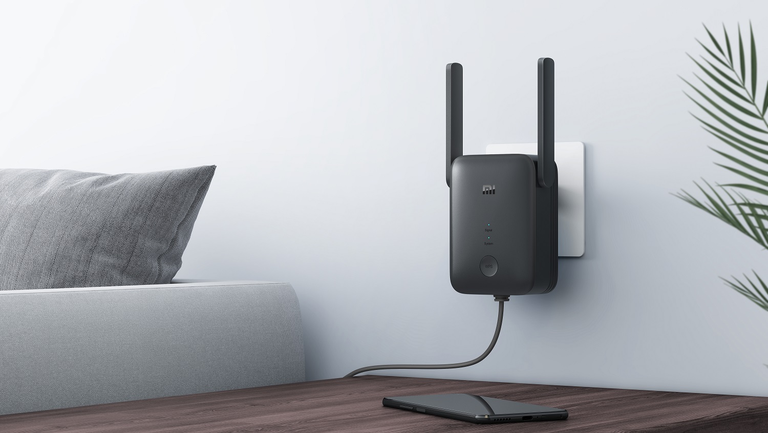 מגדיל טווח דגם Mi WiFi Range Extender AC1200. צילום: יחצ חול