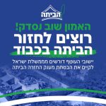 המשבר מחריף: פורום הביתה יעתור לבג"ץ נגד ביטול מענק החזרה הביתה ליישובי העוטף.