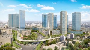 רובע הכניסה לירושלים. קרדיט הדמיה: עדן - החברה לפיתוח כלכלי בירושלים