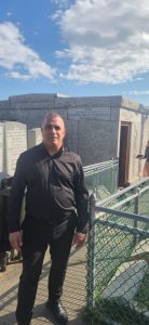 ח"כ עבד עפיף מהליכוד בביקור בציון של הרבי מלובביץ