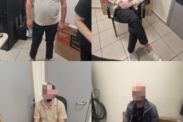 מסתננים שנתפסו. צילום: רשות האוכלוסין וההגירה